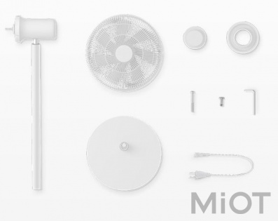 Вентилятор підлоговий Mi Home (Mijia) DC Electric Fan White ZLBPLDS02ZM