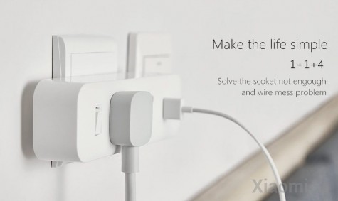 Разветвитель Mi Home (Mijia) Power Strip (2 розетки + 2 USB) White MJEWZHQ-01QM