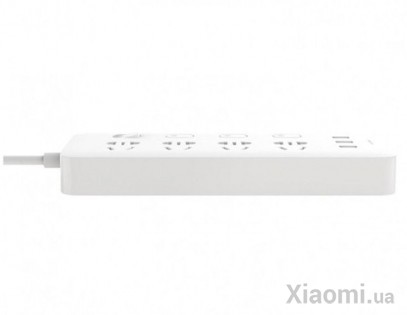 Удлинитель Mi Home (Mijia) Power Strip (4 розетки + 3 USB-port) 2 м White MJSWSKCXB-01QM