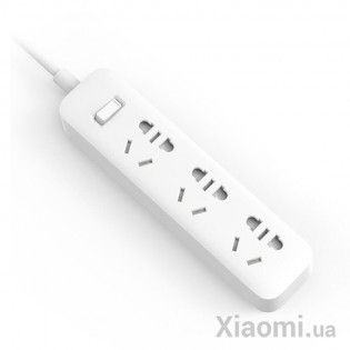 Удлинитель Xiaomi Mi Power Strip (3 розетки) 1 м White CXB3-2QM