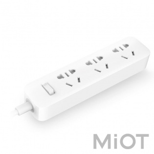Подовжувач Xiaomi Mi Power Strip (3 розетки) 1 м White CXB3-2QM