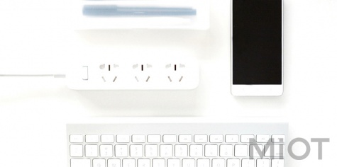 Подовжувач Xiaomi Mi Power Strip (3 розетки) 1 м White CXB3-2QM