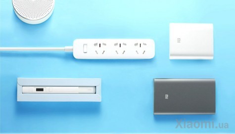 Удлинитель Xiaomi Mi Power Strip (3 розетки) 1 м White CXB3-2QM