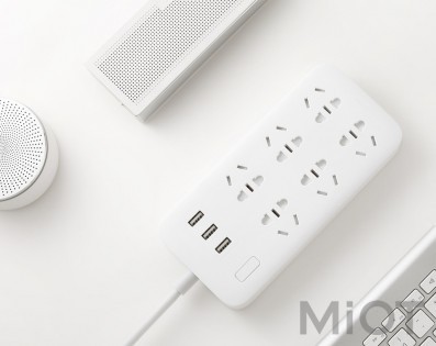 Подовжувач Mi Home (Mijia) Power Strip (6 розеток + 3 USB-port) White CXB6-1QM