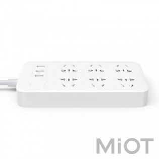 Подовжувач Mi Home (Mijia) Power Strip (6 розеток + 3 USB-port) White CXB6-1QM