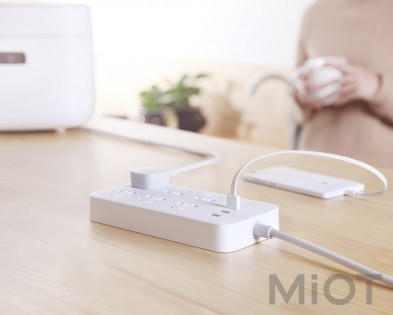 Подовжувач Mi Home (Mijia) Power Strip (6 розеток + 3 USB-port) White CXB6-1QM