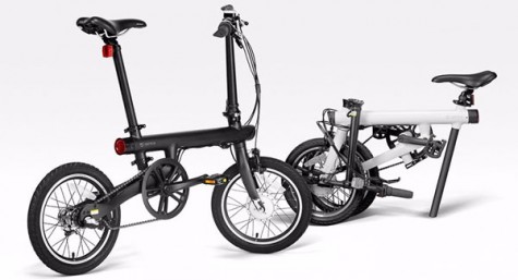 Велосипед Xiaomi QiCYCLE mini foldable bicycle EF1 Black