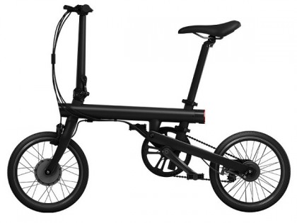 Велосипед Xiaomi QiCYCLE mini foldable bicycle EF1 Black