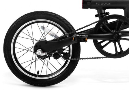 Велосипед Xiaomi QiCYCLE mini foldable bicycle EF1 Black