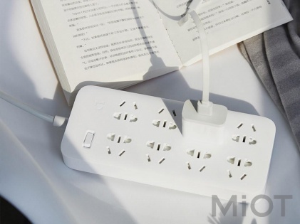 Подовжувач Mi Home (Mijia) Smart Power Strip (8 розеток) with Wi-Fi White
