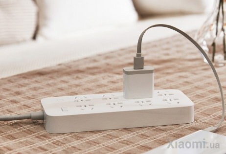 Удлинитель Mi Home (Mijia) Smart Power Strip (8 розеток) with WiFi White