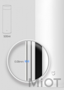Термос Xiaomi Mi Home (Mijia) Vacuum Flash White 500 ml