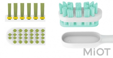 Насадки для зубної щітки Mi Home (Mijia) White 3 in 1 KIT (NUN4001)