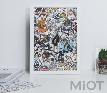 Наліпки Mi Home (Mijia) Сreative Sticker MJTZ01MT