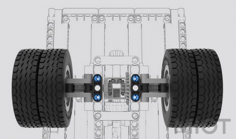 Блоковий конструктор Xiaomi Onebot (Mitu ) Building blocks Mine Truck OBKSK01AIQI