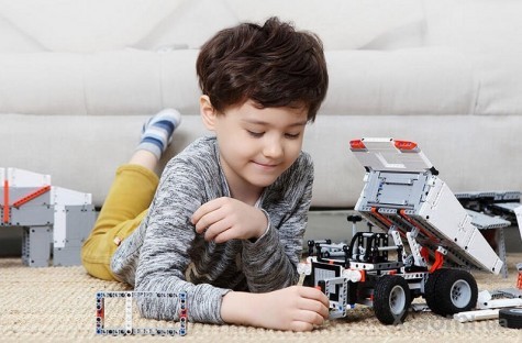 Игрушка трансформер Xiaomi Onebot Building blocks Mine Truck OBKSK01AIQI