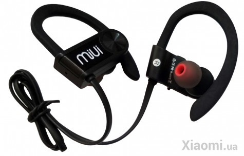 Наушники MiUi Wireless Sports Headphones Black BT06
