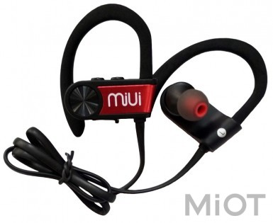 Навушники MiUi Wireless Sports Headphones Red BT06