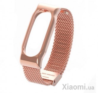 Металлический ремешок для Xiaomi Mi Band 2 Gold Xiaomi MiJobs