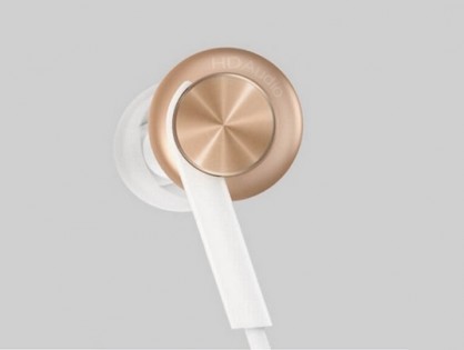 Наушники с микрофоном Xiaomi Mi Quantie «Hybrid Pro» Gold (ZBW4325TY)