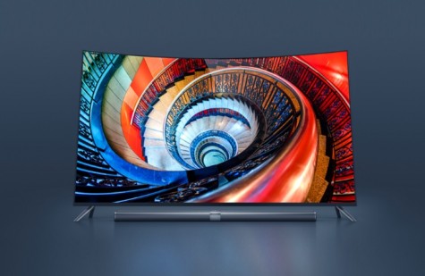 Телевізор Xiaomi Mi TV 3S 65" SMART 4K CURVED with Soundbar