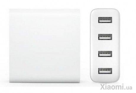 Зарядное устройство Xiaomi Mi USB Multiple hub 4 USB White (CDQ01ZM)