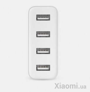 Зарядное устройство Xiaomi Mi USB Multiple hub 4 USB White (CDQ01ZM)