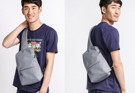 Рюкзак Xiaomi Mi multi-functional urban leisure chest Pack Light Gray 1161200014