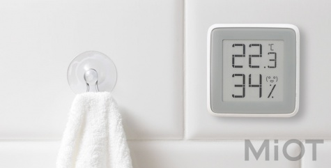 Цифровий гігрометр Xiaomi Miaomiaoce E-ink Hygrothermograph White MHO-C201