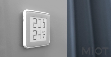 Цифровий гігрометр Xiaomi Miaomiaoce E-ink Hygrothermograph White MHO-C201