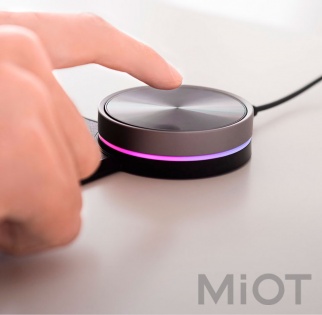 Розумний килимок для миші Xiaomi MiiiW Smart Mouse Pad Black MWPS01