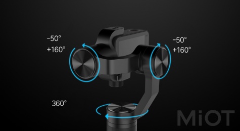 Монопод для Mi Home (Mijia) Action camera Handheld Gimbal Black