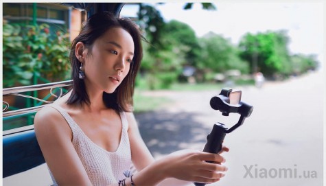Монопод для Mi Home (Mijia) Action camera Handheld Gimbal Black (MJWDQ01FM)
