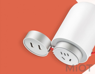 Автомобільний інвертор Xiaomi Mi Home (Mijia) Car Inverter White CZNBQ-1QM
