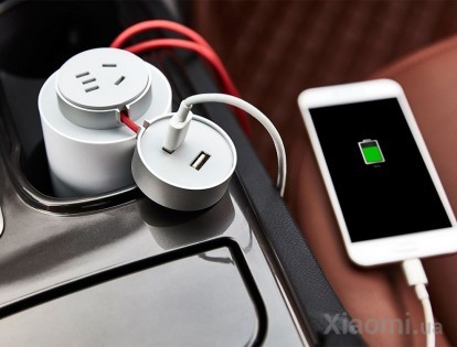 Автомобильный инвертор Xiaomi MiJia Car Inverter White CZNBQ-1QM