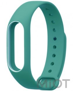 Ремінець для браслета Xiaomi Mi Band 2 Mint/White