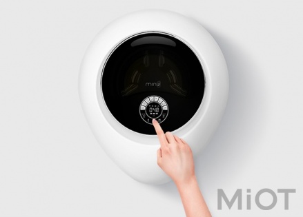 Настінна пральна машина Xiaomi MiniJ Mini Smart White