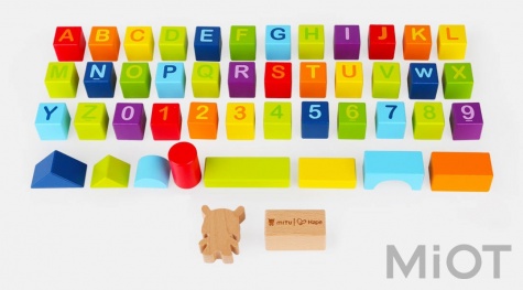Дерев'яний конструктор Xiaomi Mitu Hape 70 M0001