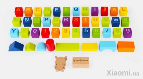 Деревянный конструктор Xiaomi Mitu Hape 70 M0001