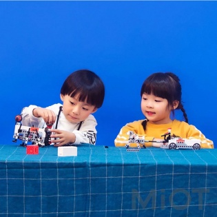 Конструктор Xiaomi Mitu Intelligent Building Blocks White ZNM01IQI
