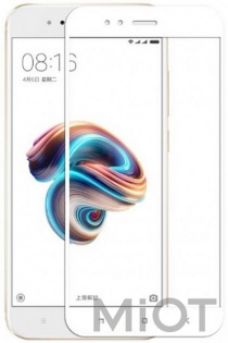 Захисне скло Mocolo 2.5D Full Cover Tempered Glass Xiaomi Mi5x/MiA1 White