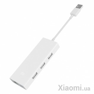 Адаптер Multi-Adapter Xiaomi Mi USB3.0 Hub with Gigabit Ethernet White JGQ4004TY