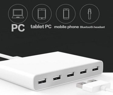 Зарядное устройство Xiaomi KingMi Multi USB port power adaptor 5 USB