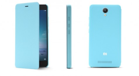 Чехол книжка для смартфонов Xiaomi Redmi Note 2 Blue