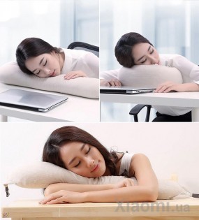 Ортопедическая подушка подголовник Xiaomi 8H Neck pillow U1 Beige