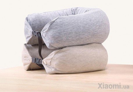 Ортопедическая подушка подголовник Xiaomi 8H Neck pillow U1 Beige