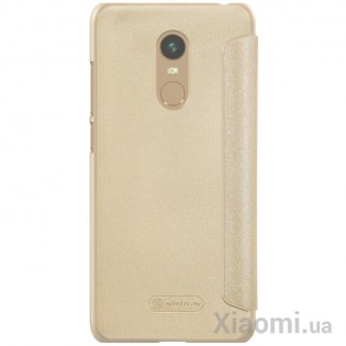 Чехол книжка Nillkin Sparkle Leather Case SP-LC Xiaomi Redmi 5 Plus Gold