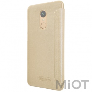 Чохол книжка Nillkin Sparkle Leather Case SP-LC Xiaomi Redmi 5 Plus Gold