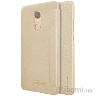 Чехол книжка Nillkin Sparkle Leather Case SP-LC Xiaomi Redmi 5 Plus Gold
