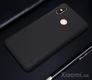 Чехол бампер Xiaomi Nillkin Frosted Shield Mi Max 3 Black